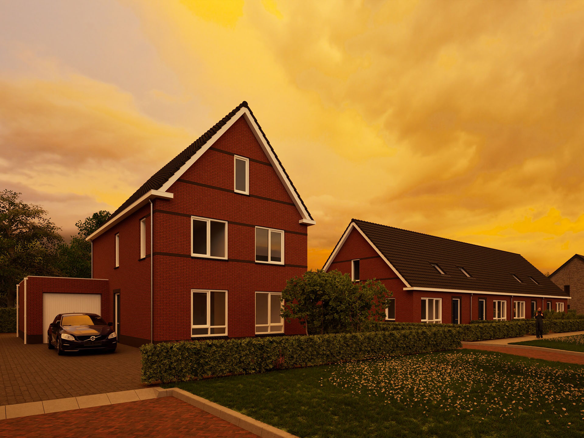 Vrijstaande woningen in Ureterp